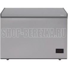 БИРЮСА M240KDN 190л (ларь, глухая крышка) металлик