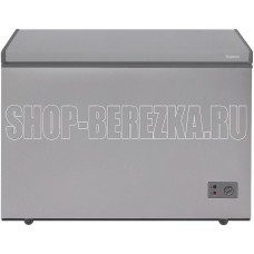 БИРЮСА M240KX 220л (ларь, глухая крышка) металлик