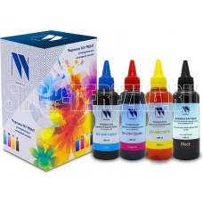 NV PRINT NV-INK100H-4 черный, голубой, пурпурный, желтый (C3456)
