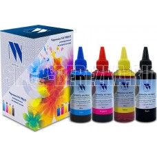NV PRINT NV-INK100U-4 черный, голубой, пурпурный, желтый (C3457)