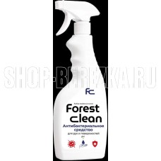 FOREST CLEAN Лосьон с антибактериальным эффектом, спрей. На основе изопропилового СПИРТА (65%) 500мл