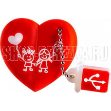 SMARTBUY (SB32GBHeart) UFD 2.0 032GB Wild series Сер