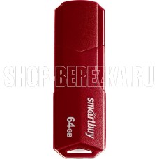 SMARTBUY (SB64GBCLU-BG) UFD 2.0 064GB CLUE Burgundy