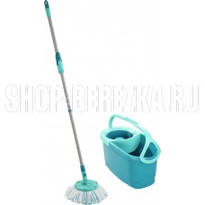 LEIFHEIT 52101 CLEAN TWIST Disc Mop Ergo Швабра + ведро, с механизм. Отжима