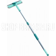 LEIFHEIT 55238 Basic Wet & Dry щетка с губкой и тел.ручкой 75-135см