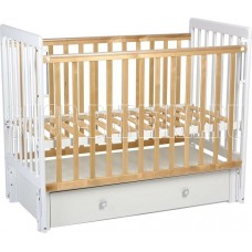 ФЕЯ Кровать детская Фея 328-01 белый-натуральный (1 кор)