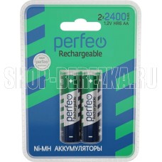 PERFEO (PF_C3010) AA2400MAH/2BL Аккумулятор Пластик PERFEO (PF_C3010) AA2400MAH/2BL Аккумулятор Пластик