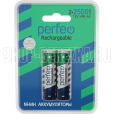 PERFEO (PF_C3321) AA2500MAH/2BL Аккумулятор Пластик