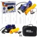 NOVA BRIGHT АК-75L двухпоршневой, металлический корпус, в сумке, LED-фонарь 36451