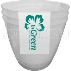 INGREEN IG604111999 горшки для пикирования 3шт., 1,4 л, прозрачный