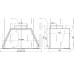 ELIKOR FLAT 52P-650-K3D WHITE