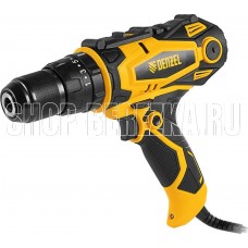 DENZEL Дрель-шуруповерт сетевая ударная ISD-300-13 26211