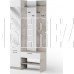 МЕБЕЛЬ-КОМПЛЕКС Прихожая Торонто исп.4 Ателье светлое/ Белый (3 кор.)