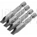 DENZEL Набор бит, SL5/16 x2 , 5 шт. 7711314