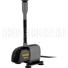 DENZEL Насос фонтанный FNP1814, 18 Вт, подъем 1,4 м, 750 л/ч, колокольчик/каскад 99030