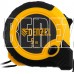 DENZEL Рулетка 5м х 19мм, двухкомп. корпус, кнопкапауза 31542