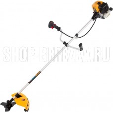 DENZEL Триммер бензиновый DR43, 43 см3, неразъемная штанга, состоит из 2 частей 96273