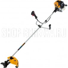 DENZEL Триммер бензиновый DR52, 52 см3, неразъемная штанга, состоит из 2 частей 96275