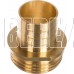 DENZEL Штуцер для шланга 1 с наружной резьбой G1 Denzel 97271