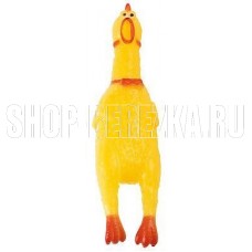 РЫЖИЙ КОТ Игрушка-пищалка Курица, 30 см