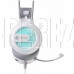 OKLICK Наушники с микрофоном Оклик HS-L300G White белый 2.2м мониторные USB оголовье (1796952)
