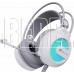 OKLICK Наушники с микрофоном Оклик HS-L300G White белый 2.2м мониторные USB оголовье (1796952)