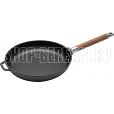 РОССИЯ 0126 Сковорода чугунная, 26 см, со съёмной ручкой