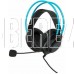 A4TECH Fstyler FH200i серый/синий 1.8м накладные оголовье (FH200I BLUE)