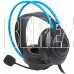 A4TECH Fstyler FH200U серый/синий 2м накладные USB оголовье (FH200U BLUE)