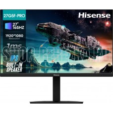 HISENSE 27 27G5F-PRO IPS FHD чер 1MS HDMI DP M/M 165HZ 250CD EX