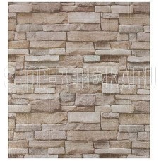 РЫЖИЙ КОТ Панель самоклеящаяся Кирпич 70х77см, бежево-коричневый РЫЖИЙ КОТ Панель самоклеящаяся Кирпич 70х77см, бежево-коричневый