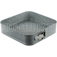 SATOSHI Буко Форма для выпечки квадратная разъемная, угл.сталь, 24х24х6см, антипригарное покрытие 