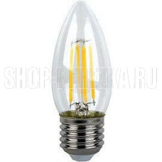 ECOLA N7QW70ELC candle LED Premium 7W/E27/2700K 360° filament теплый белый