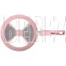 KUKMARA 241tsr а/пр литая 24см съемн/руч Trendy style rose