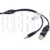 OKLICK Наушники с микрофоном Оклик HS-L300G Black черный 2.2м мониторные USB оголовье (1796949)