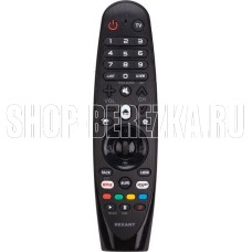 REXANT (38-0004) Пульт универсальный для телевизора LG с функцией SMART TV (ST-04) черный