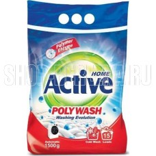 ACTIVE Стиральный порошок автомат Poly Wash , 1.5 кг (511701037)