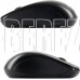 ACER Мышь OMR131 черный оптическая (1000dpi) беспроводная USB для ноутбука (2but)