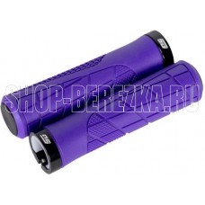 STG Грипсы HL-G316, 135 мм, Lock-On, фиолетовый Х113054 170803