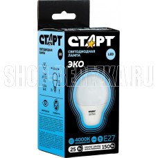 СТАРТ (465) LEDGLSE27 25W 40 WS 10/101 черный