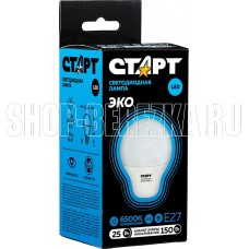 СТАРТ (464) LEDGLSE27 25W 65 WS 10/101 черный