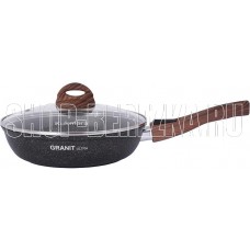 KUKMARA сго263а а/пр литая 26см съемн/руч стекл/кр Granit ultra original