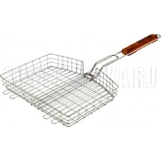 PALISAD Решетка гриль 305 х 235 х 55 мм, объемная, хромированная Camping