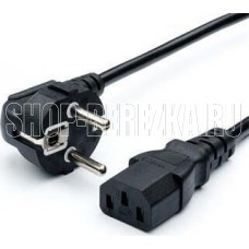 GOPOWER (00-00024054) CEE 7/7-C13 (f) 1.8м ПВХ 0.75мм черный (1/10/160)