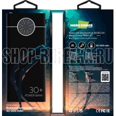MORE CHOICE (4610196406768) PB40-30 30000mAh Black