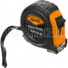 SPARTA Рулетка Elastica,5 м х 18 мм,обрезиненный корпус