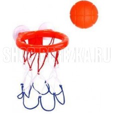SILAPRO Набор для мини-баскетбола на присосках (корзина d14см-1шт; мяч 5.5см-3шт), пластик (134-210)