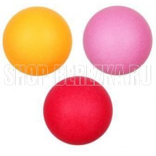 SILAPRO Набор цветных мячей для настольного тенниса 3шт, PP (132-024)
