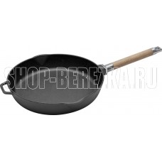 РОССИЯ 0324 Сковорода чугунная, 24 см, со съёмной ручкой
