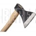 SPARTA Топор, 800 г, в сборе, кованый, деревянное топорище